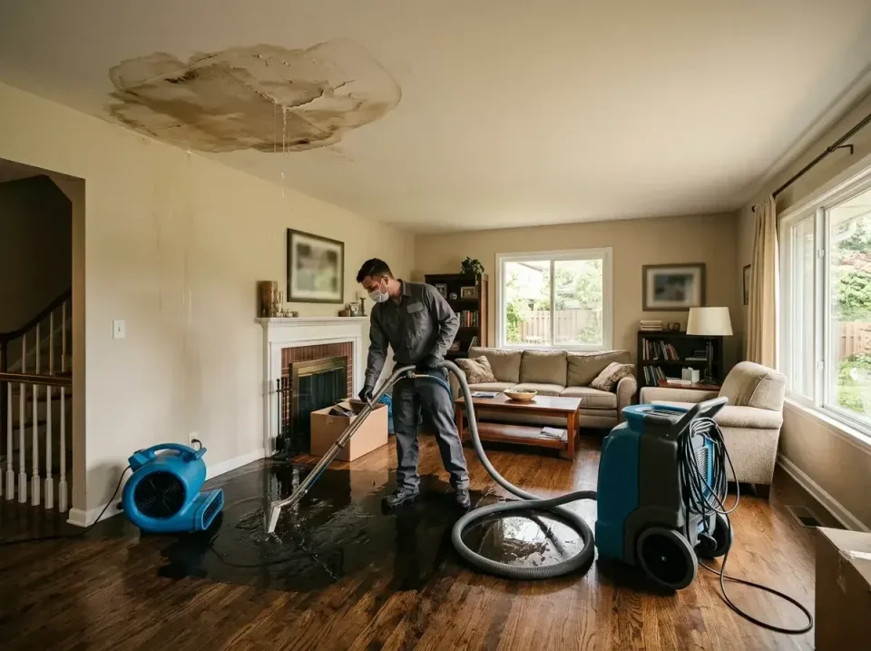 attic-pipe-burst-ceiling-drip-008 — frequently asked questions, Water Damage Restoration & Carpet Care in Buckhannon, WV
